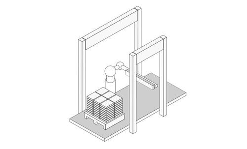 Disinfection palet process
